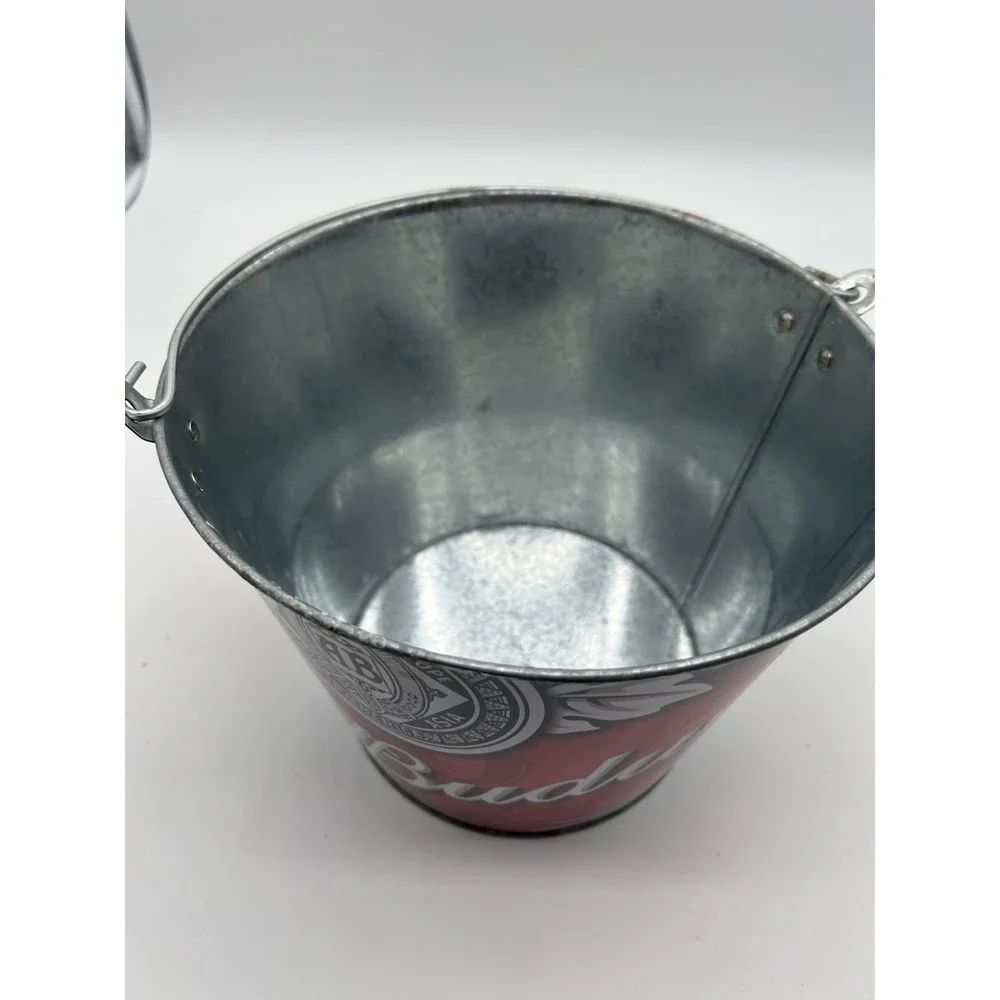 Budweiser‎ Beer 5 Qt Ice Pail For Drinks Beer Bottles Cans
